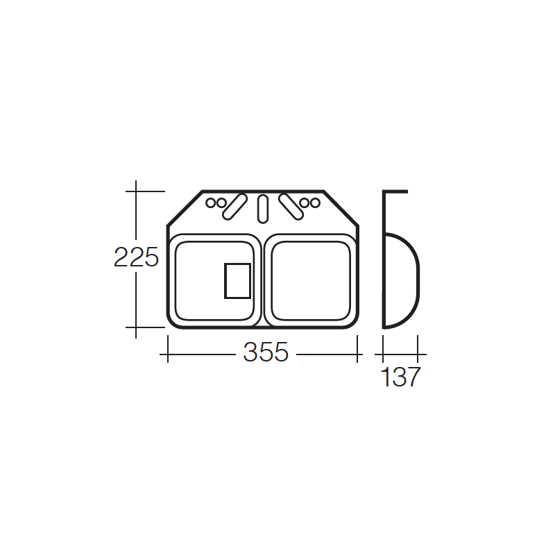 COMBINATION/TAIL HINO STYLE COMBINATION LIGHT INCANDESCENT