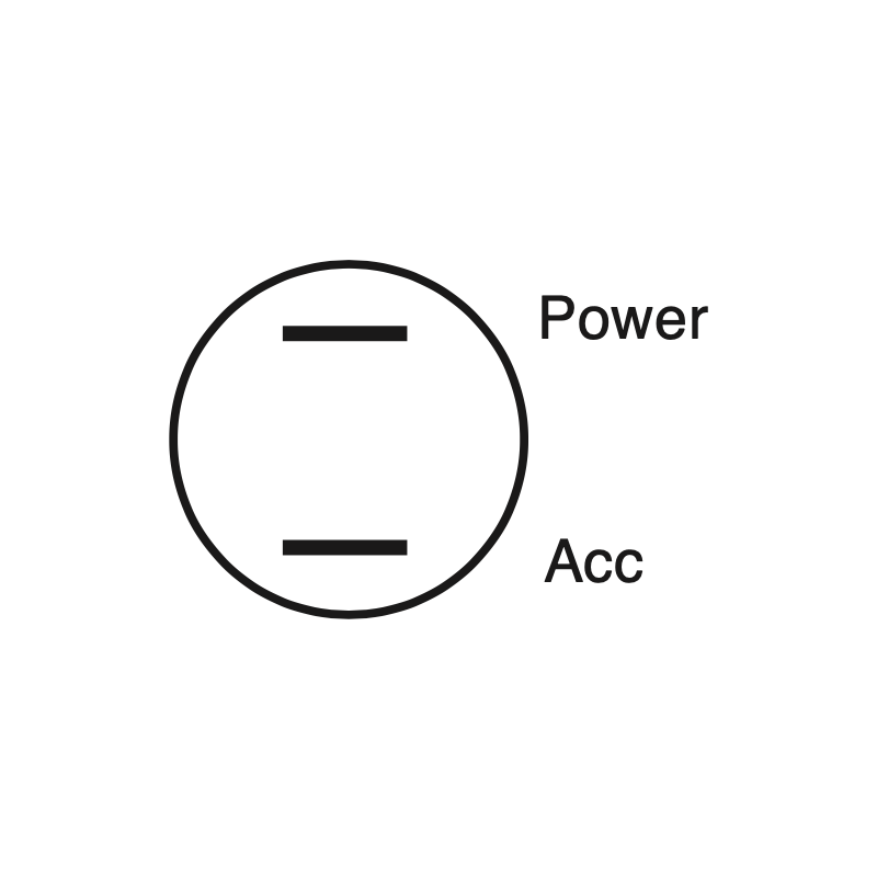 ELECTRICAL IGNITION SWITCH 10 AMP RATING OFF-ON