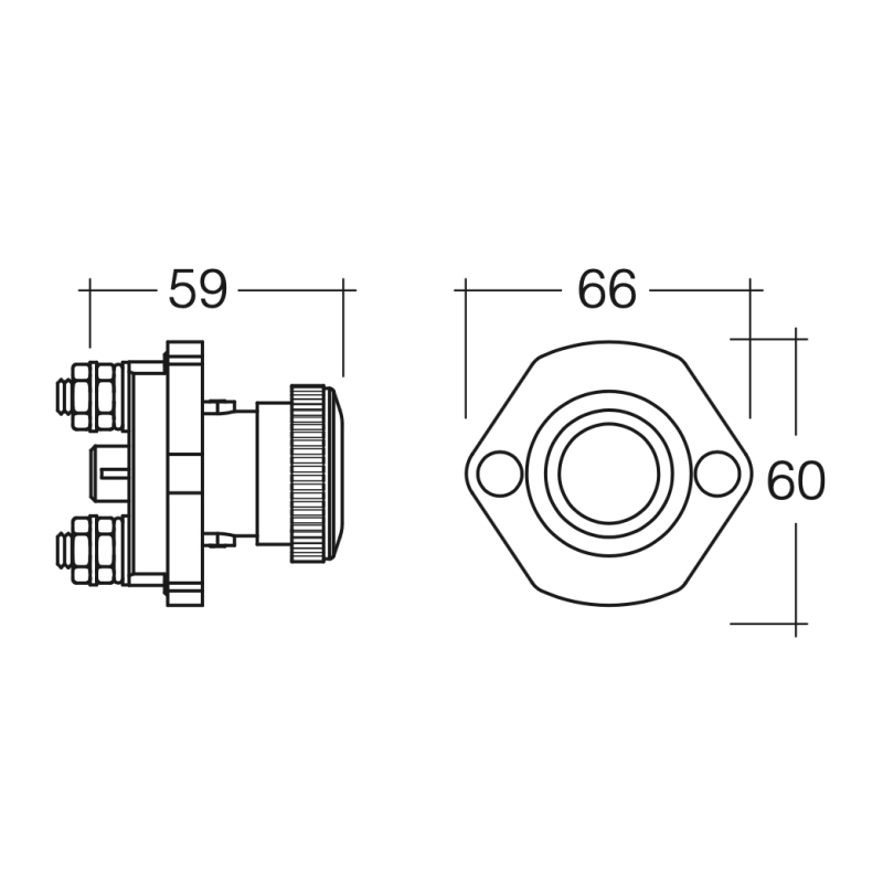 ELECTRICAL EMERGENCY STOP SWITCH 1000AMP RATING @ 12 VOLT