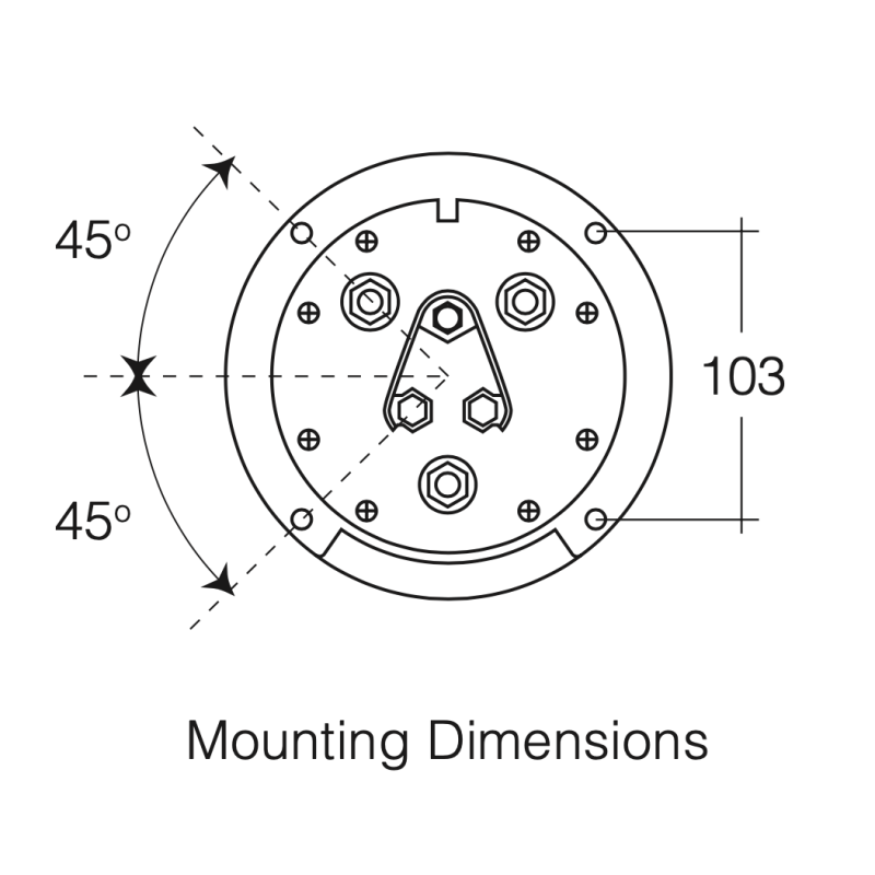 BATTERY ISOLATOR SWITCH ON-OFF-ON ROTARY STYLE