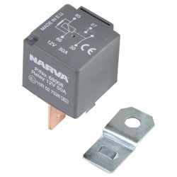 ELECTRICAL NORMALLY OPEN CONTACTS 4-PIN 12 VOLT 50 AMP WITH RESISTOR