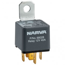 ELECTRICAL NORMALLY OPEN CONTACTS 12 VOLT 5-PIN WITH DIODE