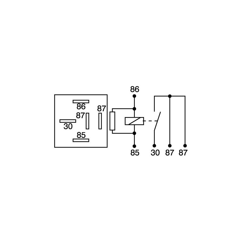 ELECTRICAL NORMALLY OPEN CONTACTS 24 VOLT 5-PIN WITH RESISTOR