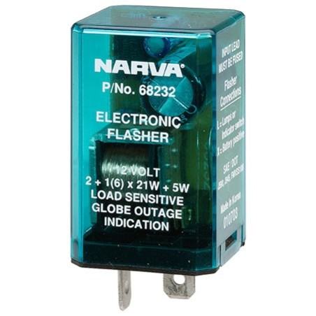 ELECTRICAL ELECTRONIC FLASHER CAN 12 VOLT 2-PIN