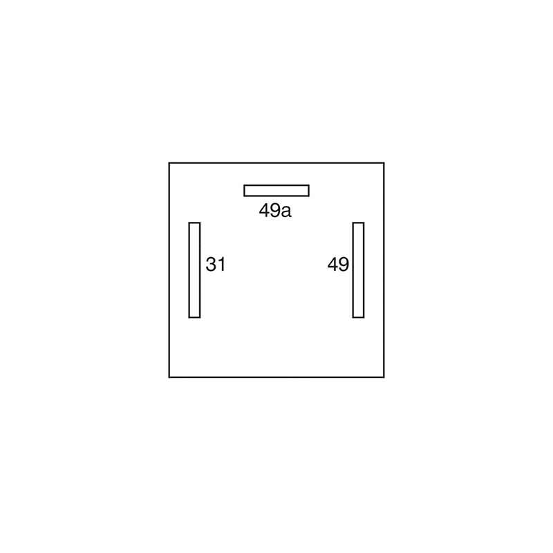 ELECTRICAL ELECTRONIC FLASHER CAN 12 VOLT 3-PIN