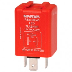 ELECTRICAL L.E.D FLASHER CAN 12 VOLT 3-PIN