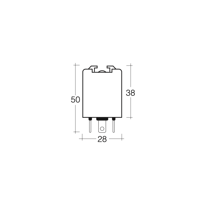 ELECTRICAL L.E.D FLASHER CAN 12 VOLT 3-PIN