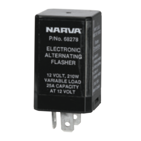 ELECTRICAL ALTERNATING FLASHER CAN 12 VOLT 3-PIN