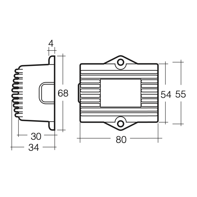 ELECTRICAL ALTERNATING  SOLID STATE ELECTRONIC FLASHER 12-24 VOLTS