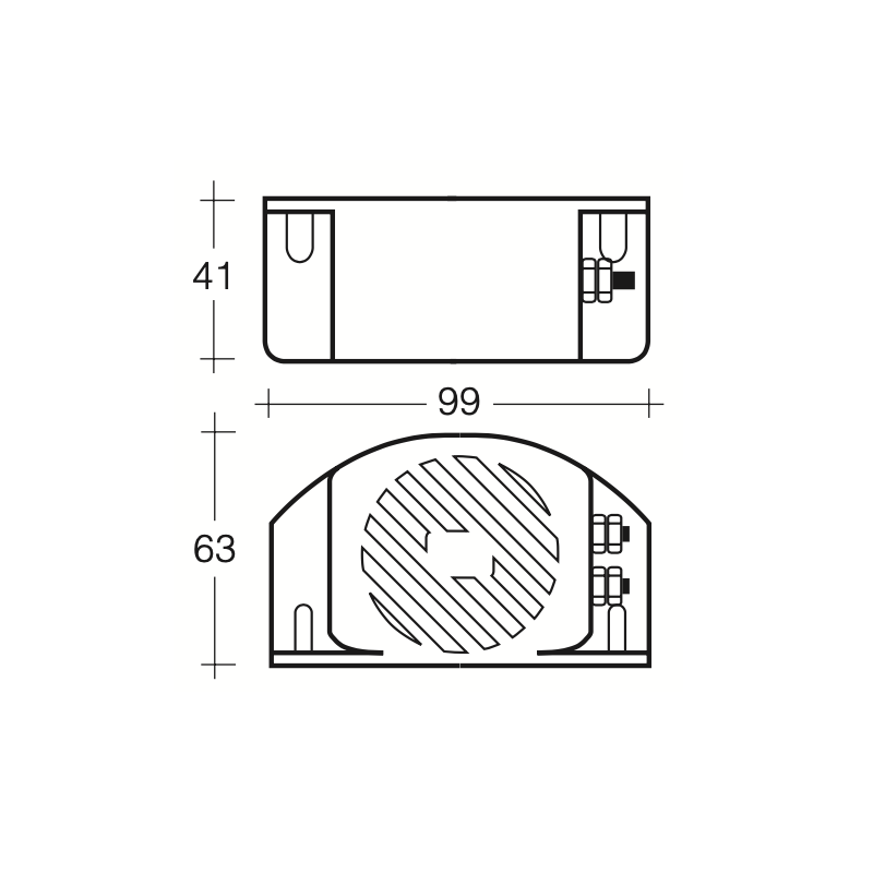 ALARM BACK UP 12-24 VOLT 97 DECIBELS