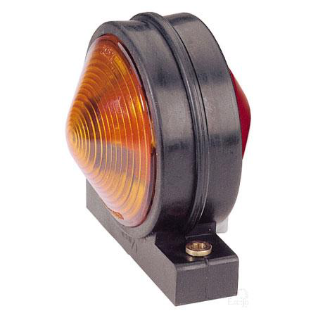 LIGHTING SIDE MARKER LIGHT RED-AMBER INCANDESCENT