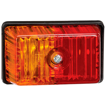 LIGHTING SIDE MARKER LIGHT RED/AMBER INCANDESCENT