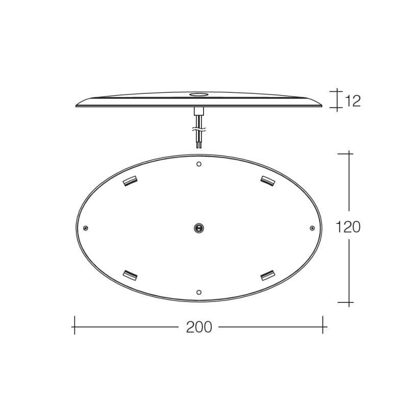 LIGHTING INTERIOR LIGHTS LED OVAL 9V TO 33V