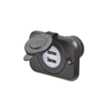 ACCESSORY DUAL USB SOCKET LED ILLUMINATED