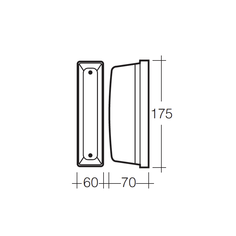 LIGHTING SIDE MARKER FRONT & SIDE INDICATOR LAMP INCANDESCENT SURFACE MOUNT