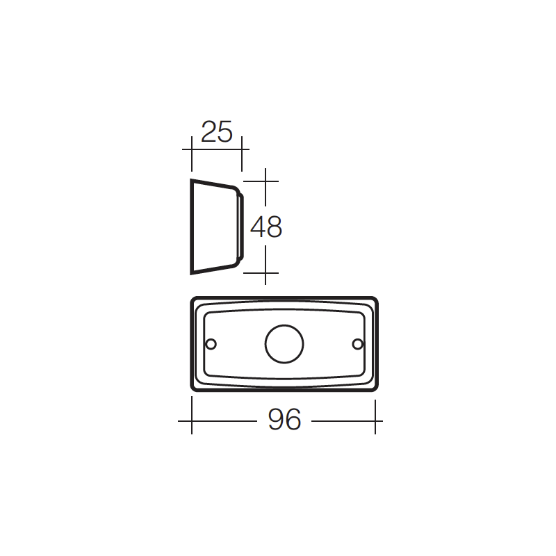 LIGHTS FRONT MARKER LIGHT CLEAR INCANDESCENT