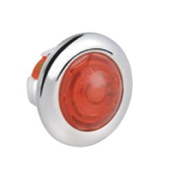 LIGHTING LED REAR END OUTLINE MARKER CHROME GROMMET