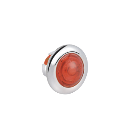 LIGHTING LED REAR END OUTLINE MARKER CHROME GROMMET