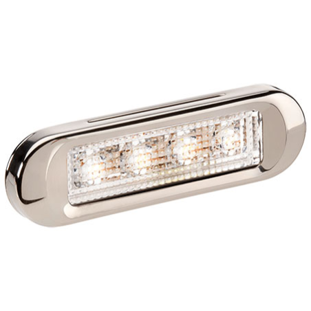 LIGHTS FRONT MARKER LIGHT CLEAR LED 9 TO 33V