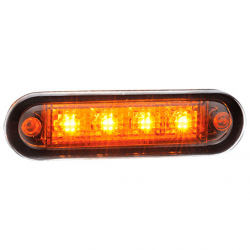 LIGHTS FRONT MARKER LIGHT AMBER LED 9 TO 33V