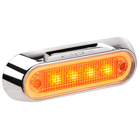 LIGHTS FRONT MARKER LIGHT CLEAR LED 9 TO 33V