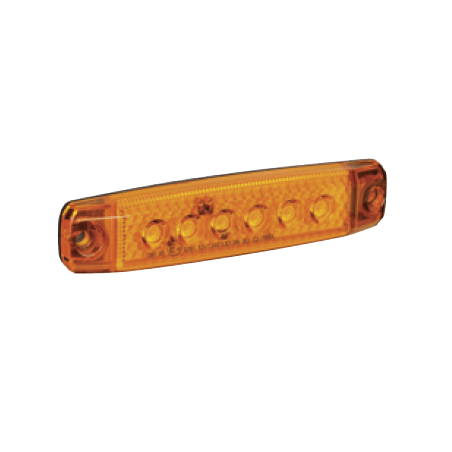 LIGHTS MARKER LAMP AMBER LED 9 TO 33V