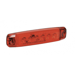 LIGHTS LED FRONT END OUTLINE MARKER RED 9 TO 33V