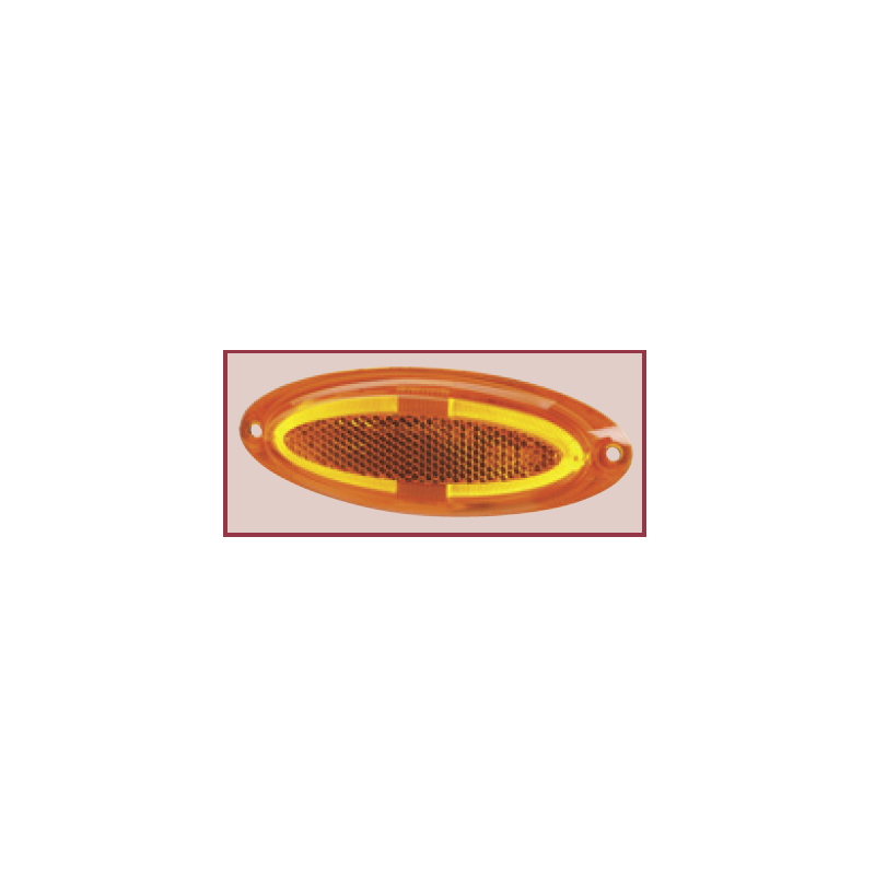 FRONT MARKERS LIGHTS LED AMBER 9V TO 33V