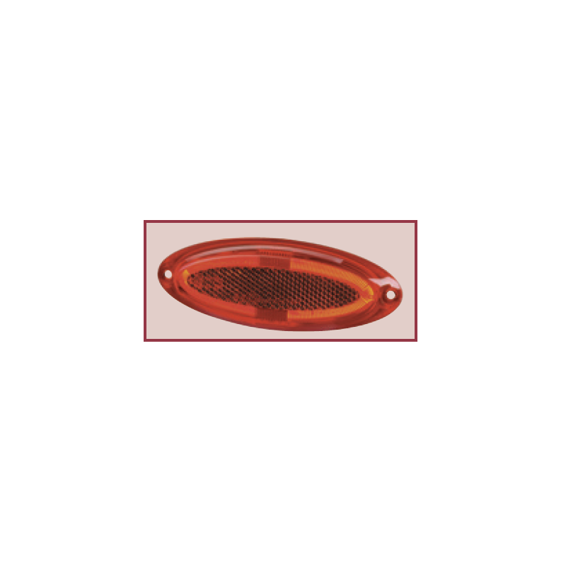 LIGHTS LED REAR  END OUTLINE RED 9V TO 33V