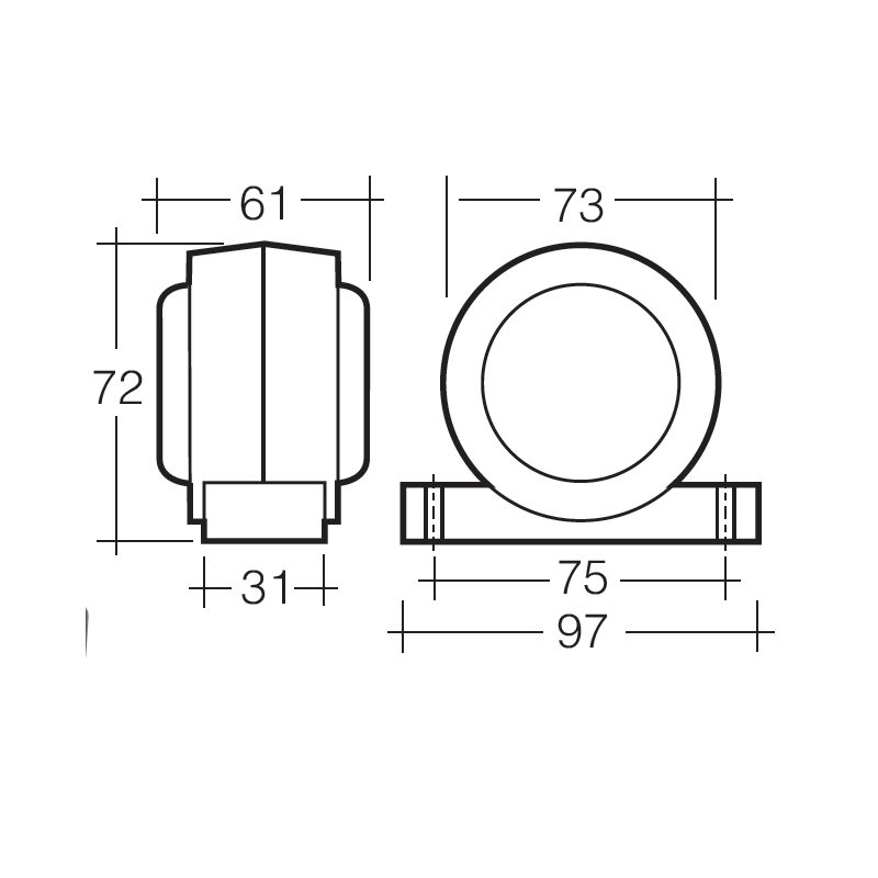 LIGHTS INDICATOR LAMP LED 9V TO 33V SURFACE MOUNT