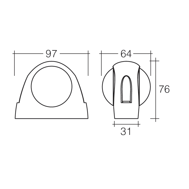 LIGHTS INDICATOR LAMP LED  9V TO 33V SURFACE MOUNT