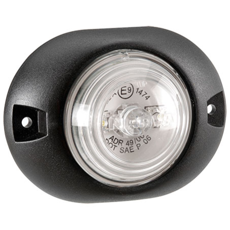 LIGHTS FRONT LAMP LED CLEAR 9V TO 33V