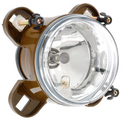 LIGHTS HALOGEN HEAD LIGHT ROUND 90MM 12V LOW BEAM-EACH