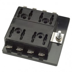 ELECTRICAL NARVA 8 WAY STANDARD BLADE FUSE BOX 150 AMP