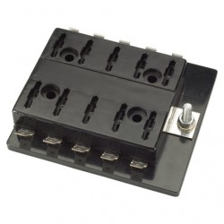 ELECTRICAL NARVA 10 WAY STANDARD BLADE FUSE BOX 150 AMP