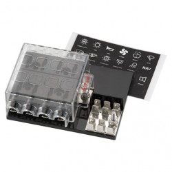 ELECTRICAL NARVA 8 WAY STANDARD BLADE FUSE BOX 25 AMP