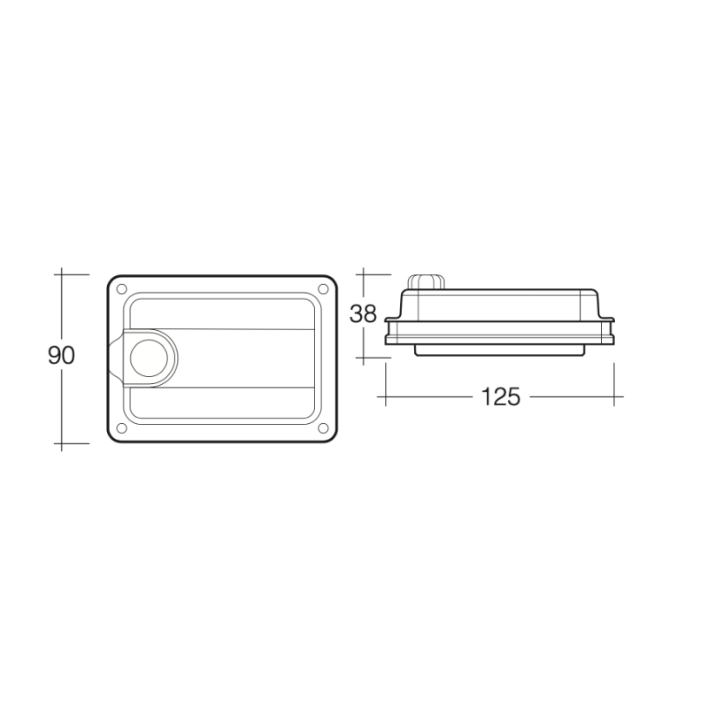 ELECTRICAL NARVA MARINE 10 WAY WEATHERPROOF ATS BLADE FUSE BOX WITH L.E.D FAULT INDICATORS