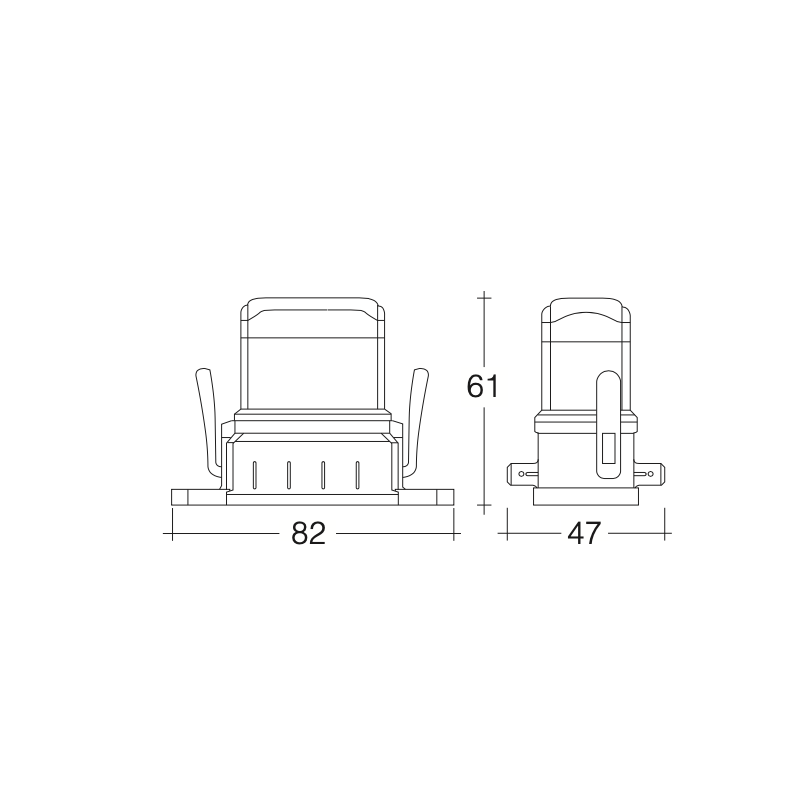 ELECTRICAL NARVA 4 WAY STANDARD BLADE FUSE BOX