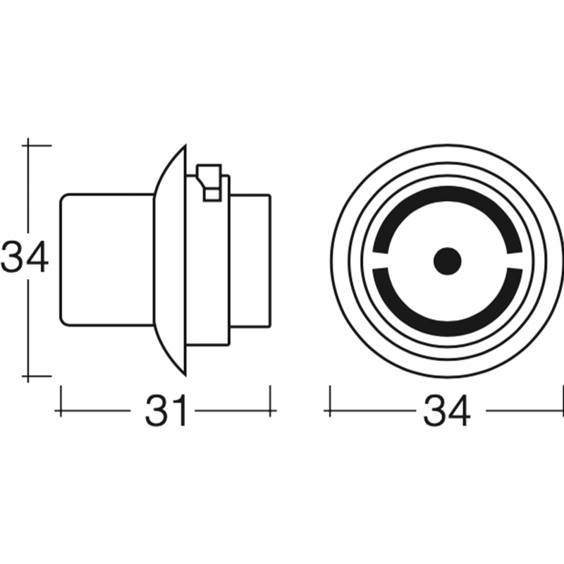 LIGHTING GLOBE CONNECTOR BA15s BASE GLOBE HOLDER