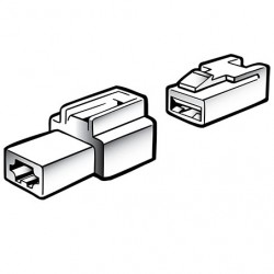 QUICK CONNECTOR 1 POLE KIT MALE AND FEMALE