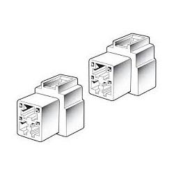 QUICK CONNECTOR 3 POLE KIT MALE AND FEMALE