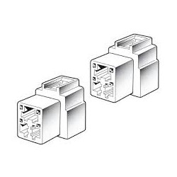 QUICK CONNECTOR 3 POLE KIT MALE AND FEMALE