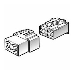 QUICK CONNECTOR 4 POLE KIT MALE AND FEMALE