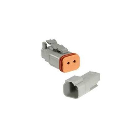 NARVA DTM DEUTSCH CONNECTOR KIT M/F 2 WAY 7.5A RATING SIZE 20 TERMINALS