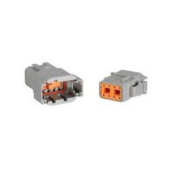 NARVA DTM DEUTSCH CONNECTOR KIT M/F 8 WAY 7.5A RATING SIZE 20 TERMINALS