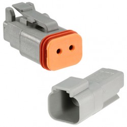 NARVA DT DEUTSCH CONNECTOR KIT M/F 2 WAY 13A RATING SIZE 16 TERMINALS