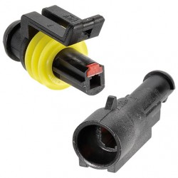 NARVA SUPER SEAL AMP CONNECTORS 1 WAY 14 AMP RATING 2-4MM2 CABLE RANGE