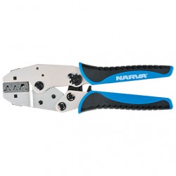 NARVA QUICK CHANGE CONNECTOR RATCHET CRIMPING TOOL