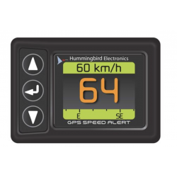 HUMMINGBIRD GPS SPEED ALERT , INCL. BRACKET DASH MOUNT