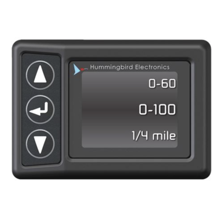 HUMMINGBIRD GPS SPEED ALERT , INCL. ODOMETER AND TRACK DAY MODE